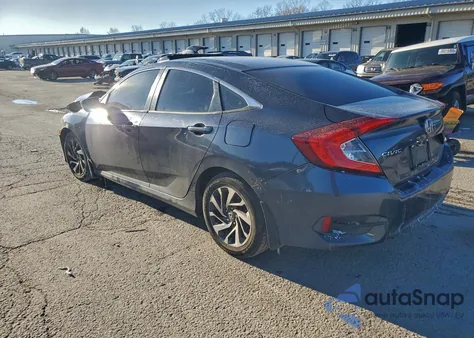 2016 Honda Civic Ex from USA, damaged, VIN 19XFC2F72GE075141